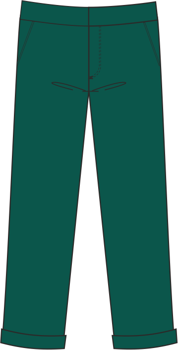 Pantalon Arsène Vert Sapin