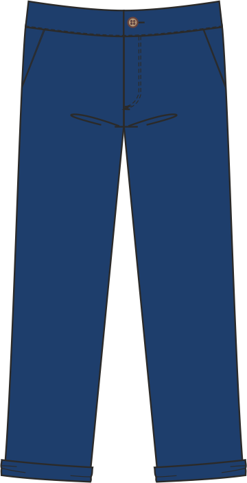 Pantalon Arsène Bleu