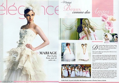 Elegance Magazine mariée et mariage